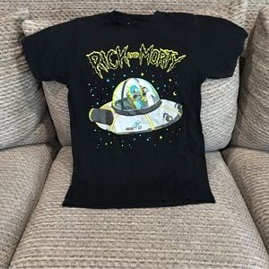 Rick and Morty Black T-Shirt